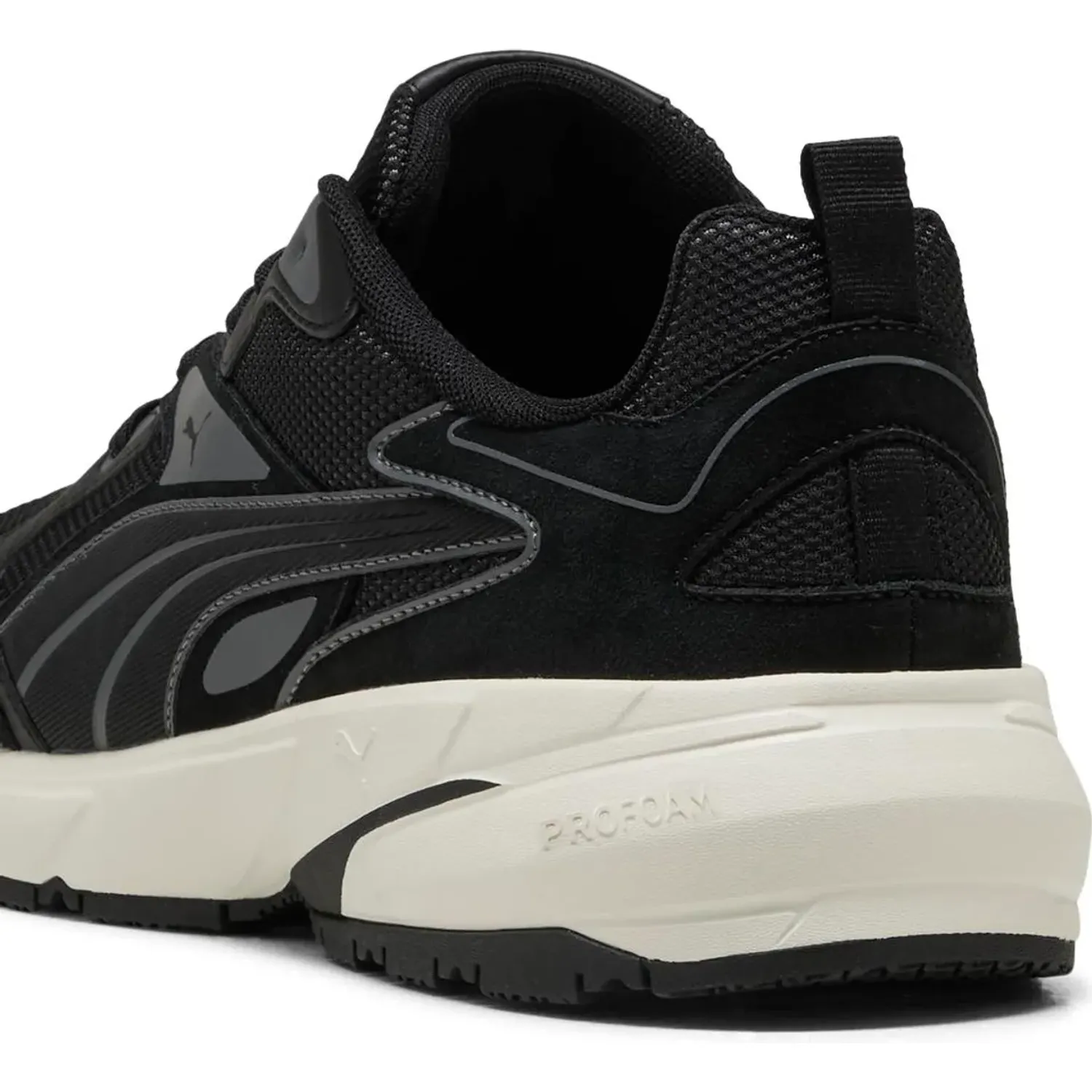 Zapatillas Puma Running Mujer Profoam Galactic color negro | Platanitos