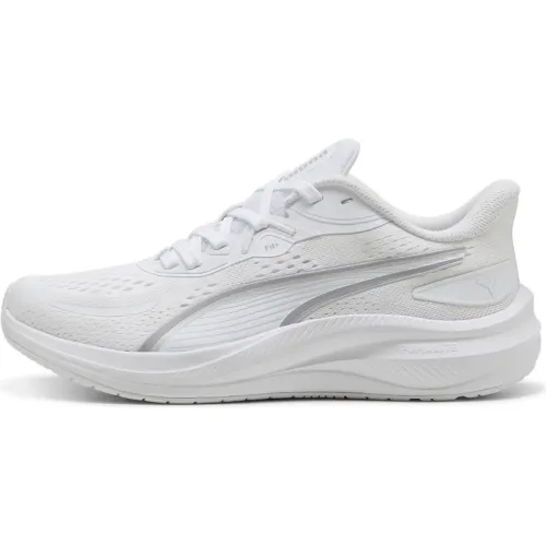 Zapatillas Puma Running Mujer Skyrocket Lite 2 color blanco | Platanitos