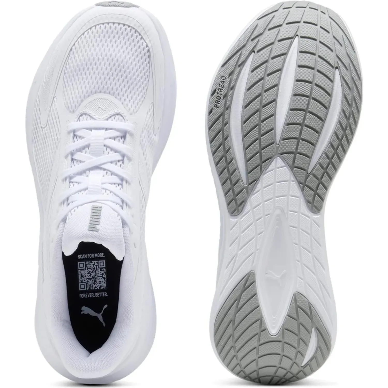 Puma Zapatillas Puma Running Mujer Maxstride Lite Ls Wns color blanco | Platanitos