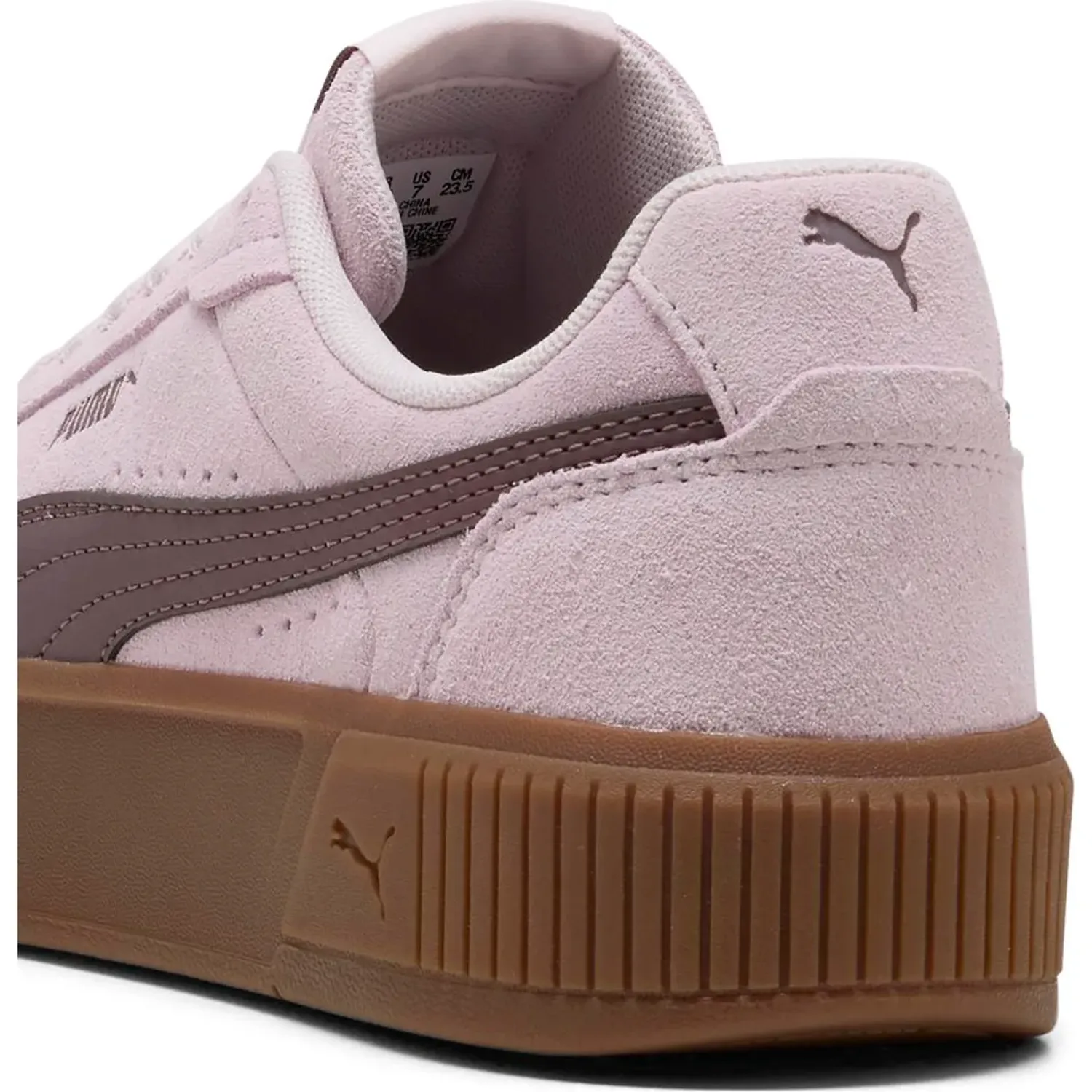 Zapatillas Puma Urbanas Mujer Carina Mia Sd color rosado | Platanitos
