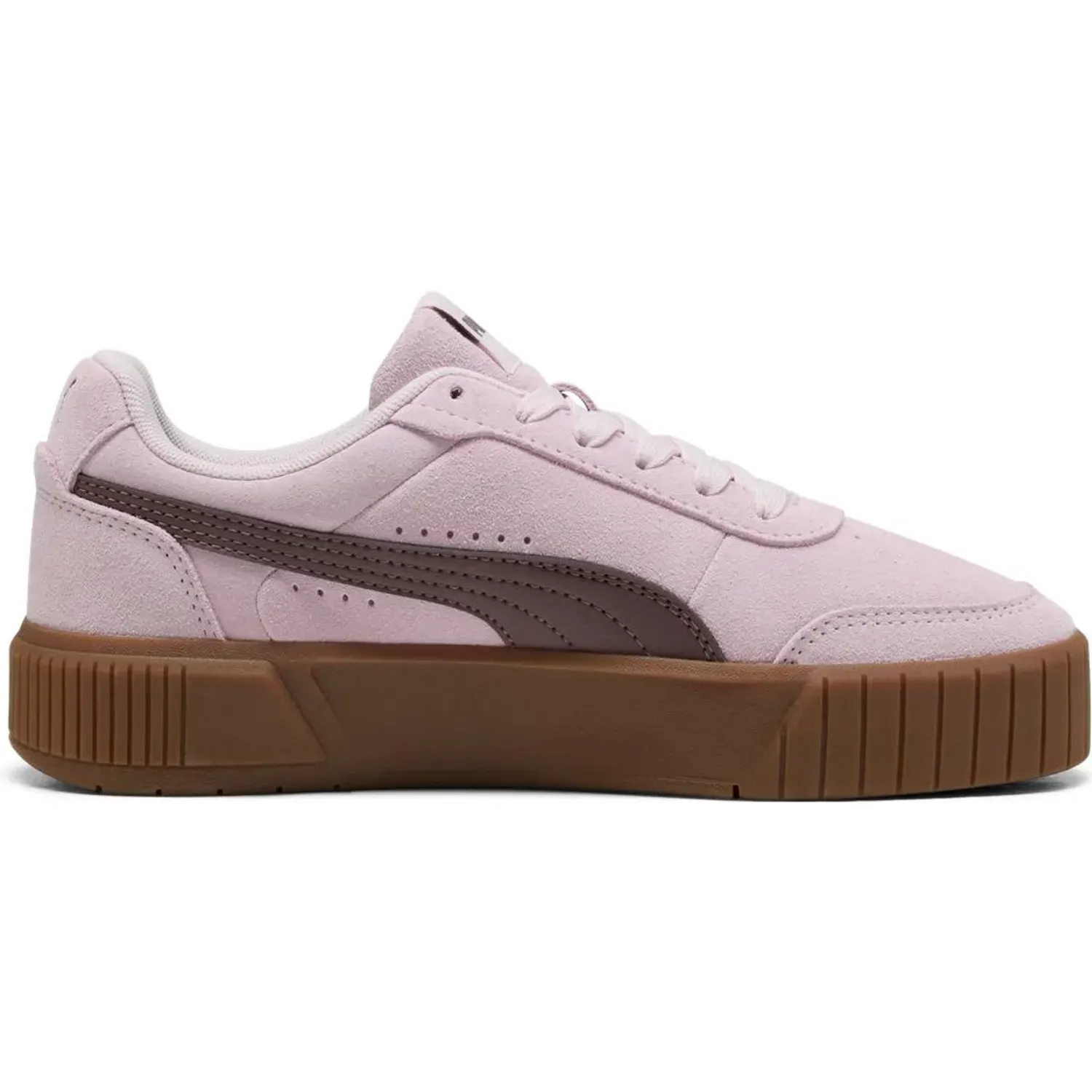 Zapatillas Puma Urbanas Mujer Carina Mia Sd color rosado | Platanitos