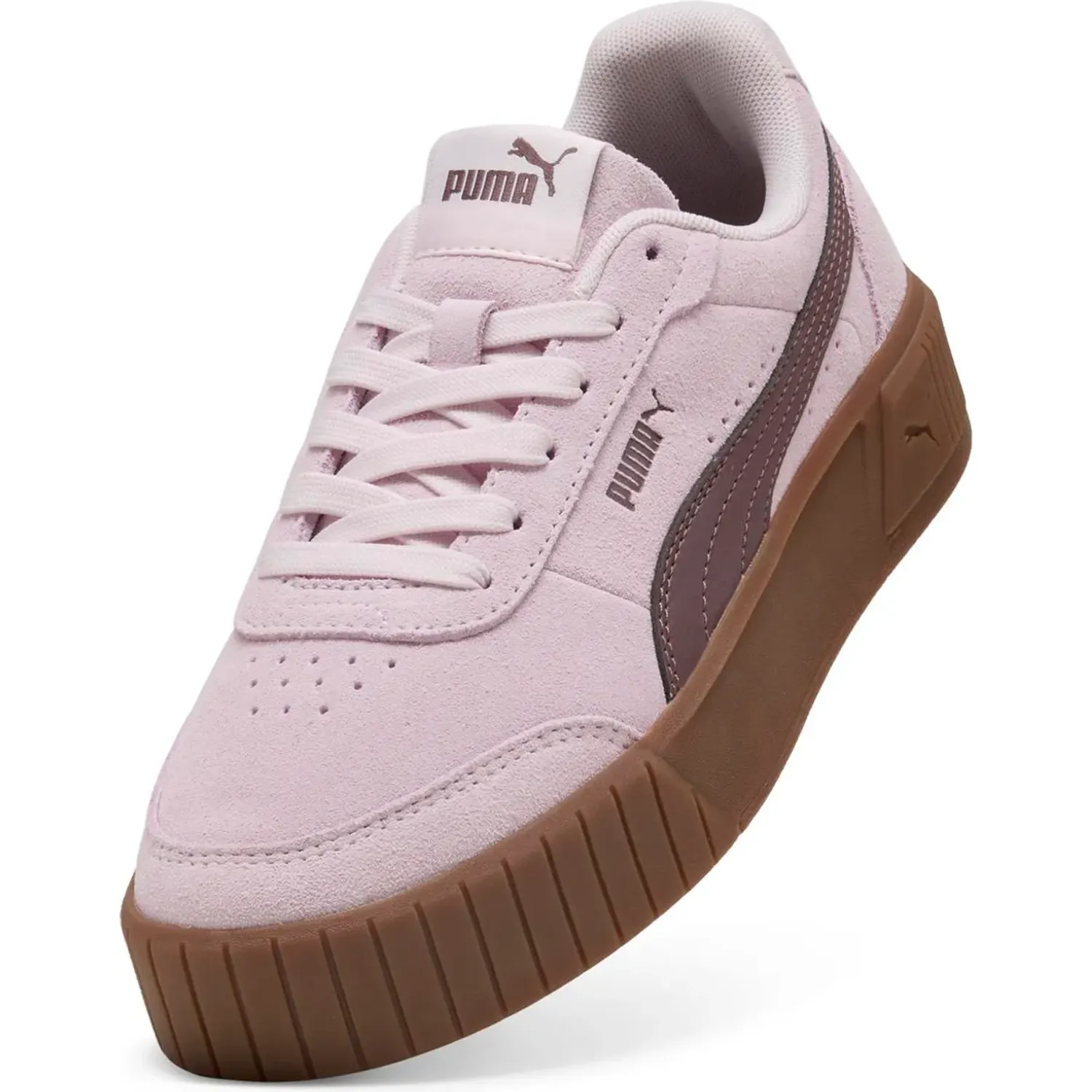 Zapatillas Puma Urbanas Mujer Carina Mia Sd color rosado | Platanitos