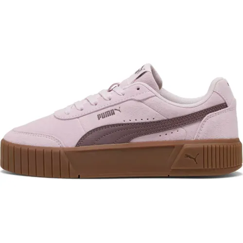 Zapatillas Puma Urbanas Mujer Carina Mia Sd color rosado | Platanitos
