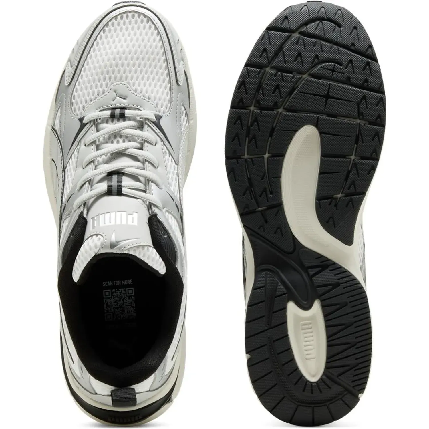 Zapatillas Puma Urbanas Mujer Milenio Tech 2000 Reflect-X Wns color blanco | Platanitos