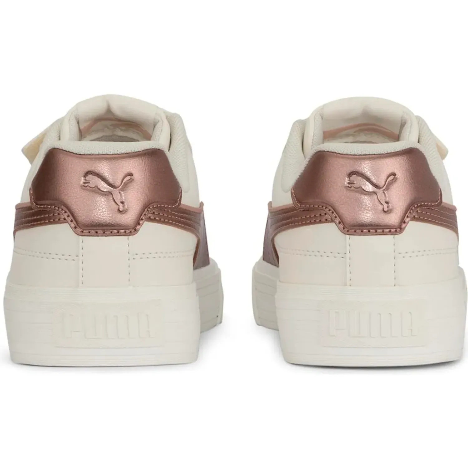 Zapatillas Puma Urbanas Mujer Court Classic Vulc Fs Velcro-Metallic color rose gold | Platanitos