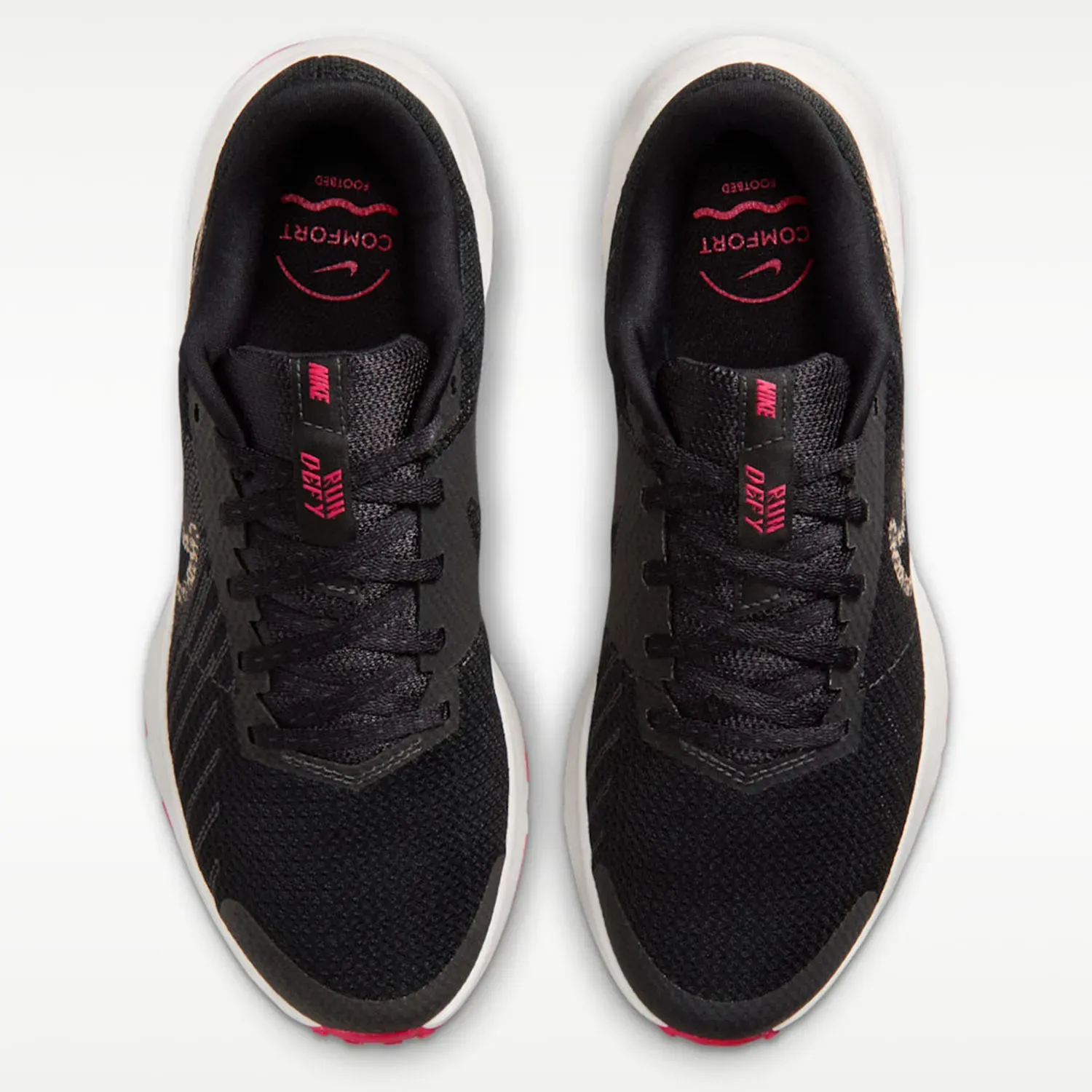 Nike Zapatillas Nike Running Mujer W Nike Run Defy Print color negro | Platanitos