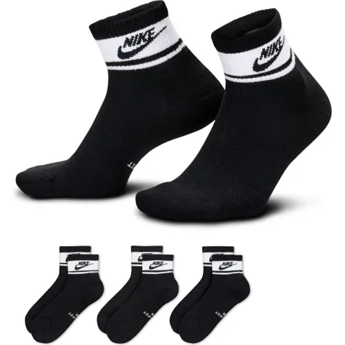 Nike Medias Deportivo Unisex U Nk Ed Elvd Ank 3p Fta St-144