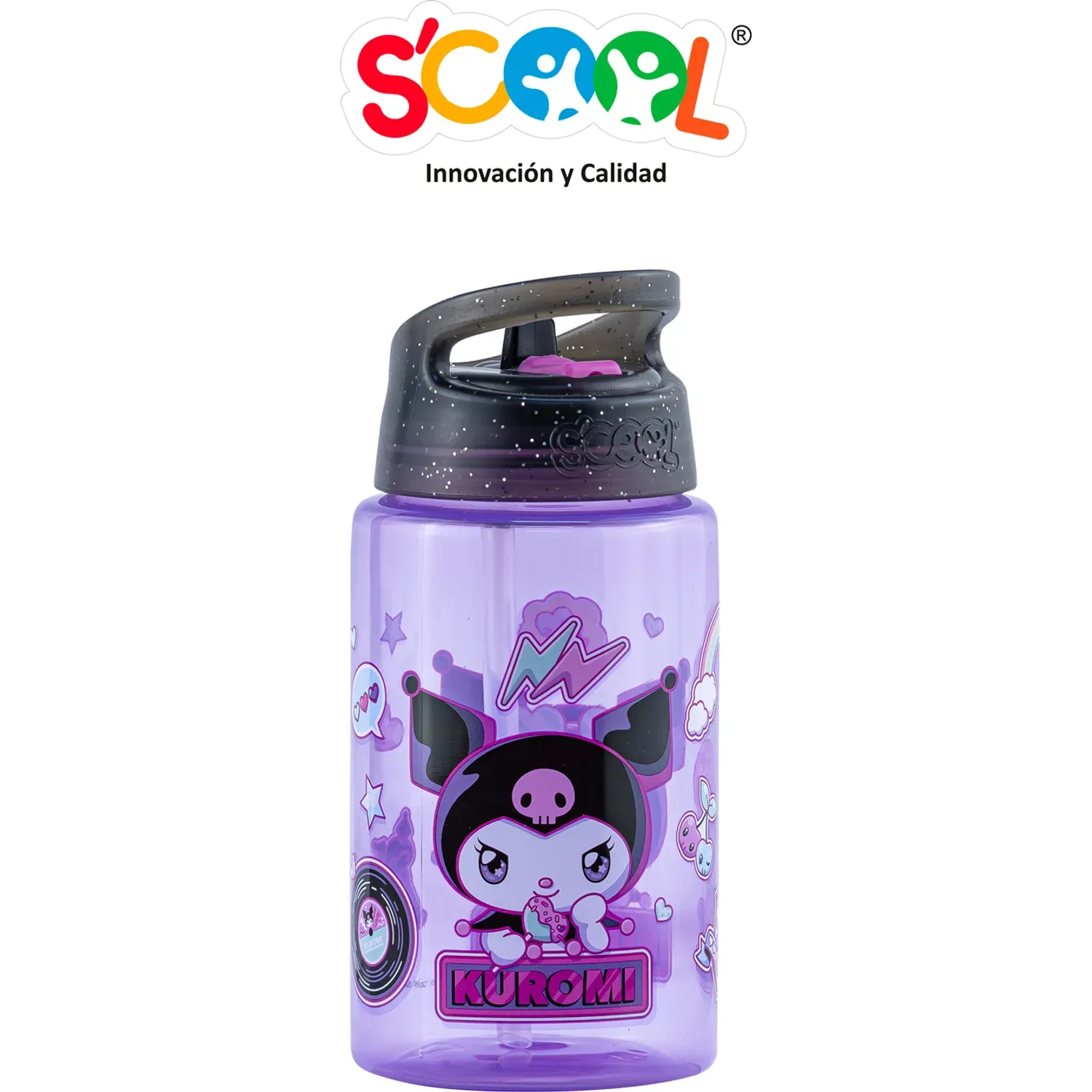 KUROMI Tomatodo Kuromi Plus Big 500ml Scool color multicolor | Platanitos