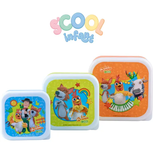 Scool Tapers De Polipropileno Set X3 Scool