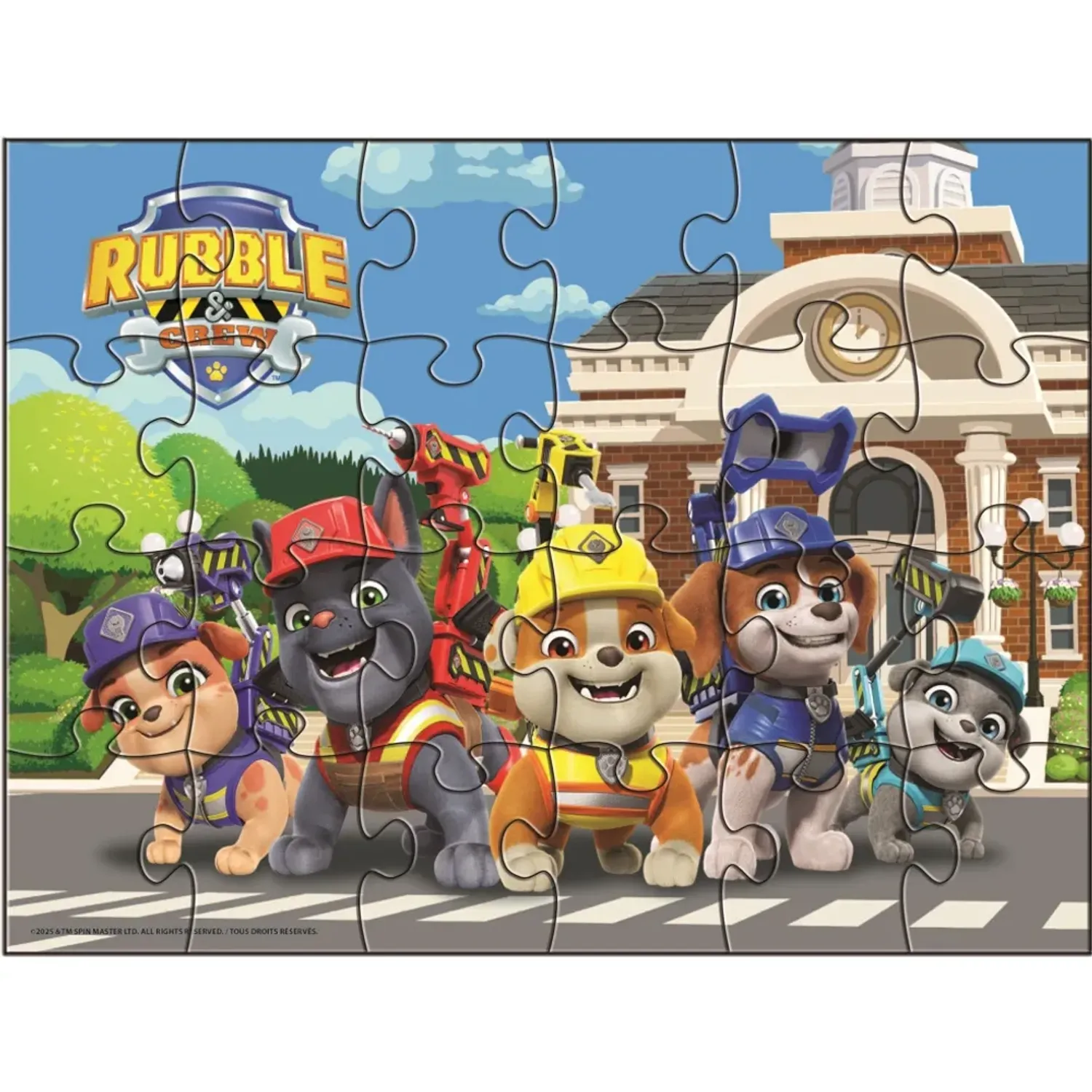 RUBBLE Pack Rubble X3 Rompecabezas De Madera Juegos De Mesa color multicolor | Platanitos
