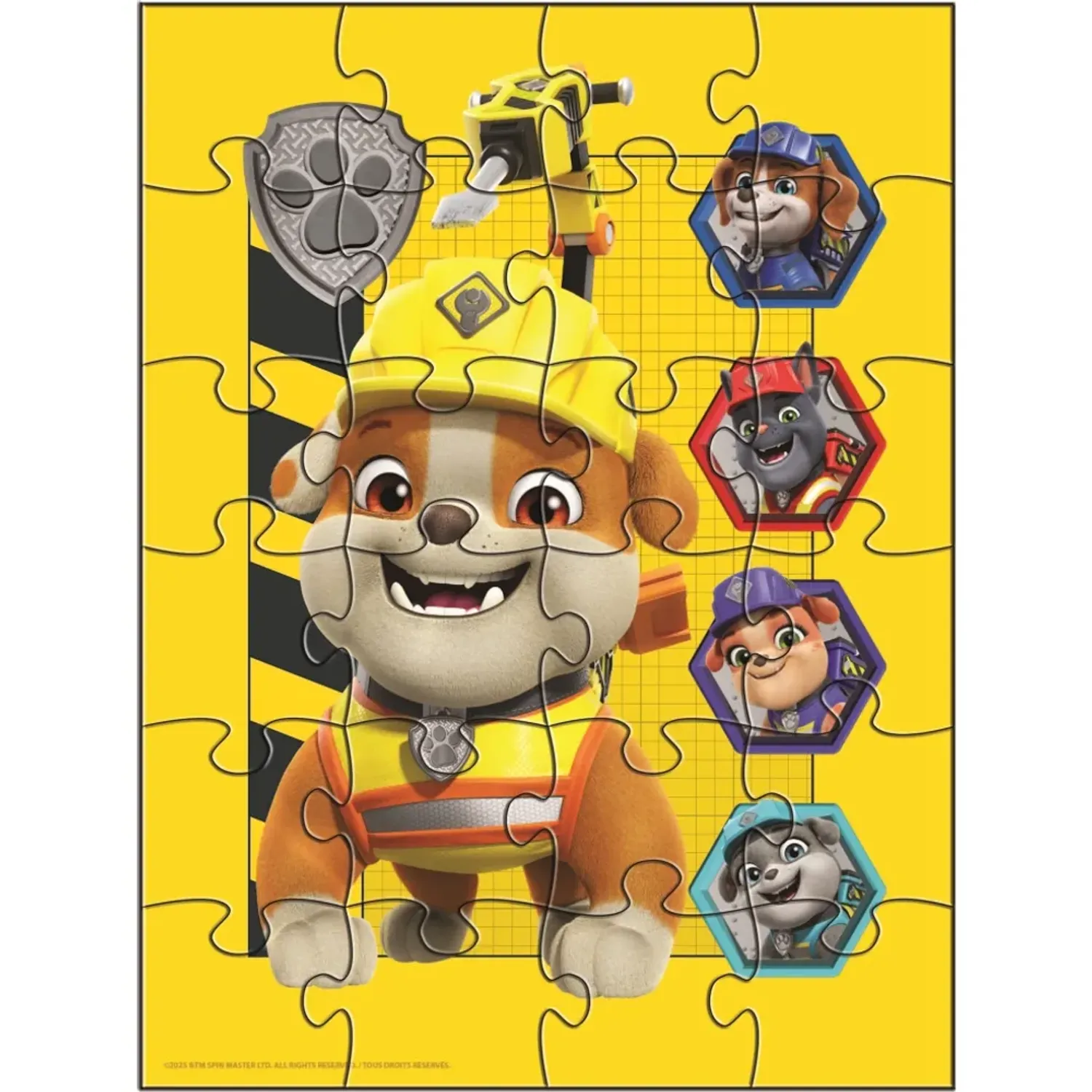 RUBBLE Pack Rubble X3 Rompecabezas De Madera Juegos De Mesa color multicolor | Platanitos