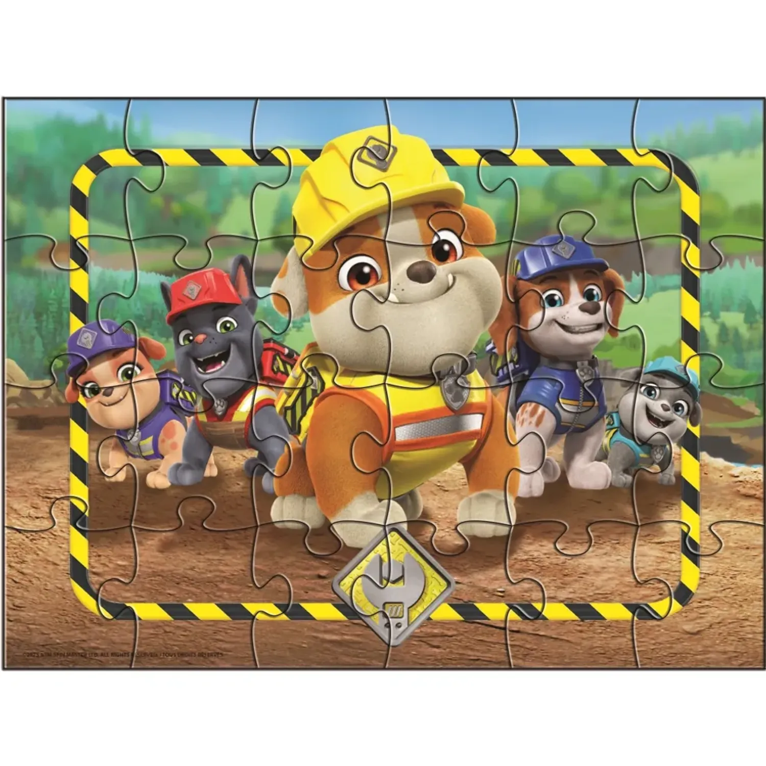 RUBBLE Pack Rubble X3 Rompecabezas De Madera Juegos De Mesa color multicolor | Platanitos