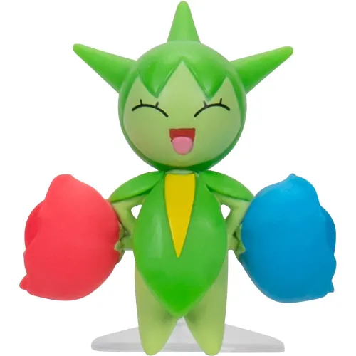 Pack Pokemon X4 Figuras Pokemon Rowlet, Roselia, Flapple, Oddish | Platanitos