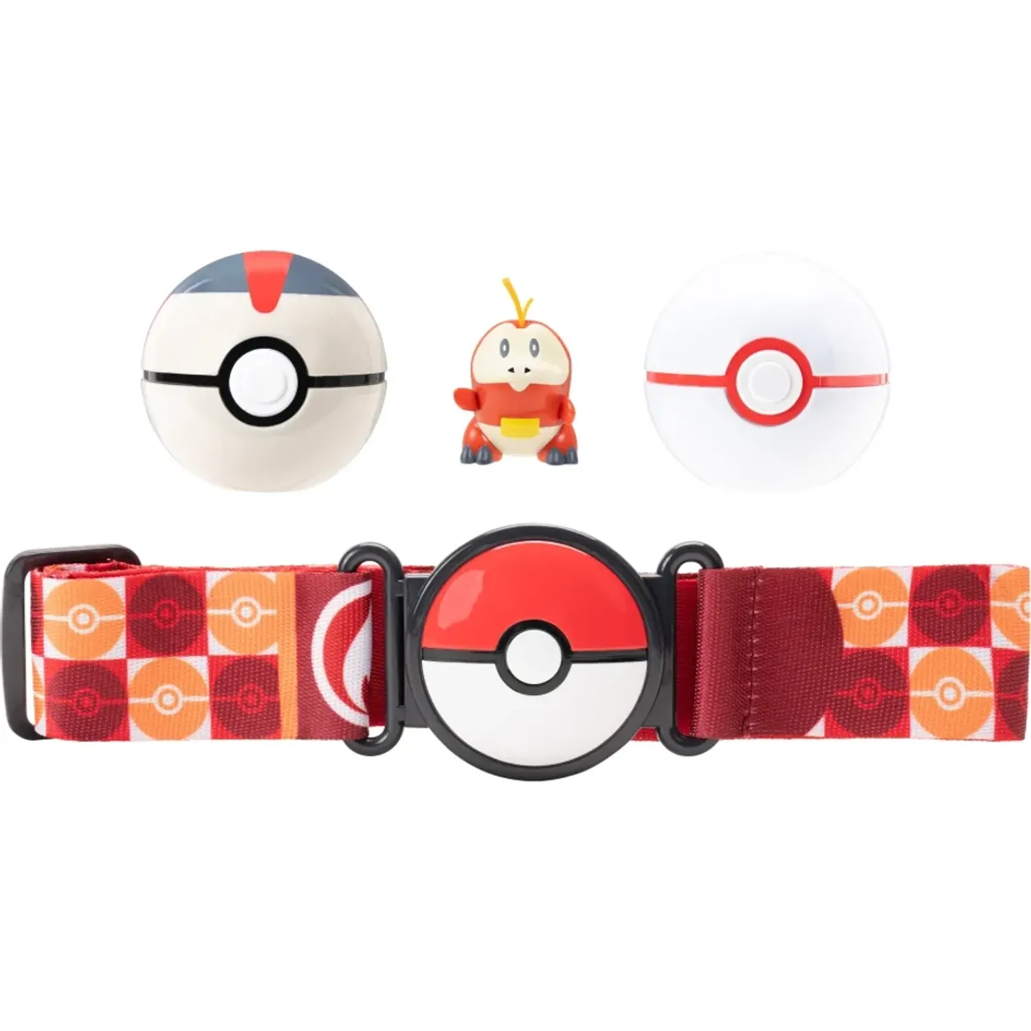 POKEMON Set Pokemon De Cinturon Con Pokebola Y Figura Pokemon Fuecoco color multicolor | Platanitos