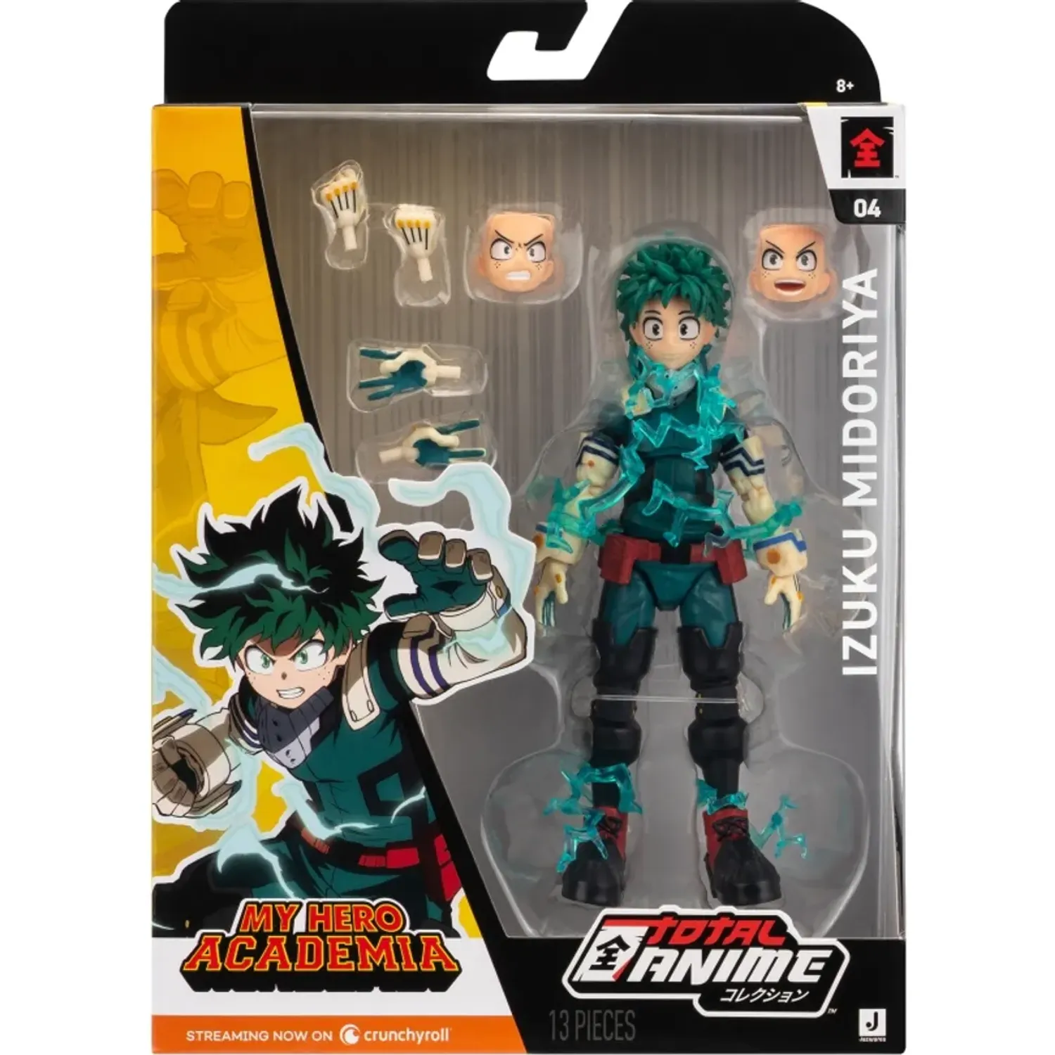 MY HERO ACADEMIA Figura My Hero Academia De Accion 16cm Total Anime Izuku color multicolor | Platanitos