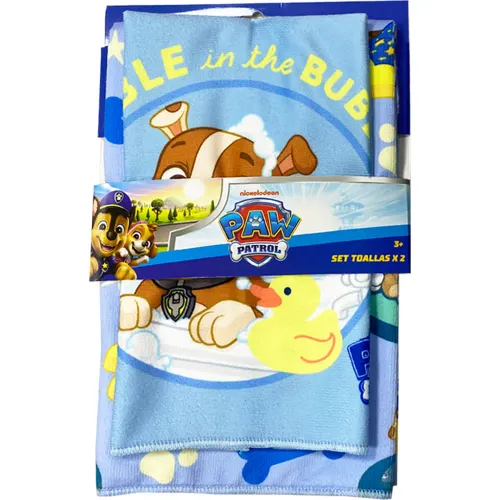 Paw Patrol Set De Toallas X2 Paw Patrol