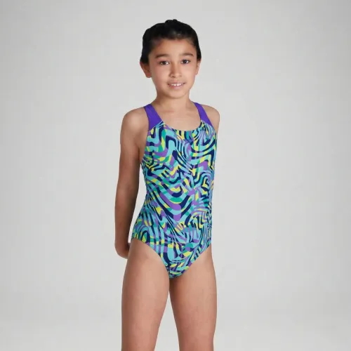 SPEEDO Traje De Baño Jovencita Digi Alv Spbk Multicolor