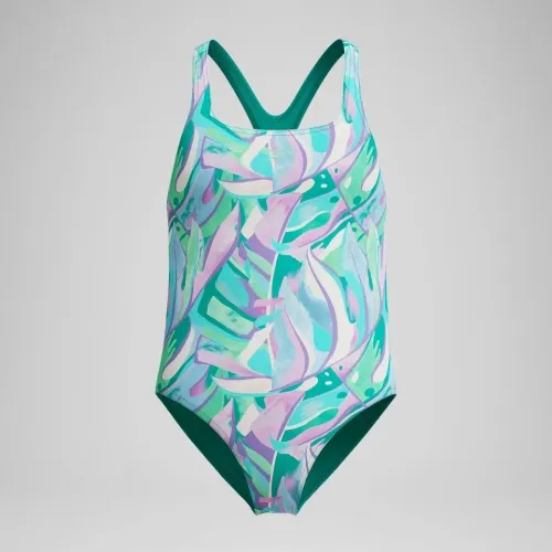 SPEEDO Traje De Baño Jovencita Alv Mdlt Multicolor