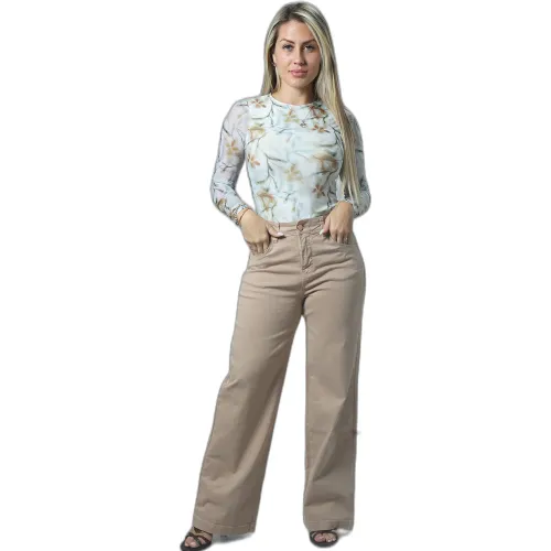 FORDAN JEANS Pantalon Mujer 3978 Bota Recta C/Bols. Parche Y Secreta