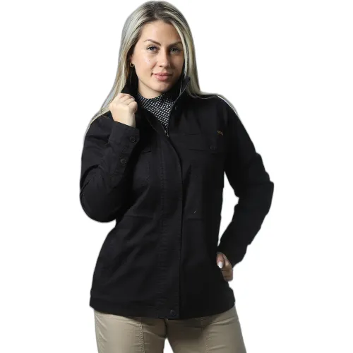 FORDAN JEANS Campera Mujer 3984 C/Bolsillo Parche Y Puñoc/Forma