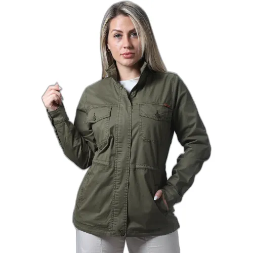 FORDAN JEANS Campera Mujer 3984 C/Bolsillo Parche Y Puñoc/Forma
