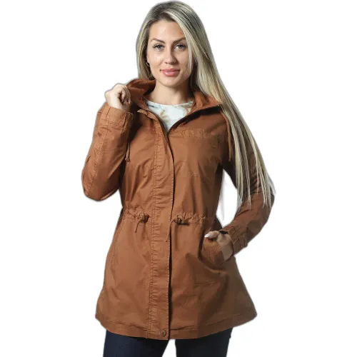 FORDAN JEANS Parka Mujer 3986 C/Bols. Ojal Y Puño C/Elastico-Forro Tela