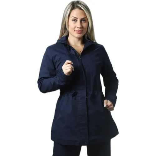 FORDAN JEANS Parka Mujer 3986 C/Bols. Ojal Y Puño C/Elastico-Forro Tela