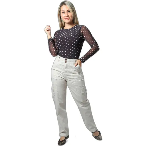 FORDAN JEANS Jogger Mujer 3988 Con Elastico Cintura - Cargo