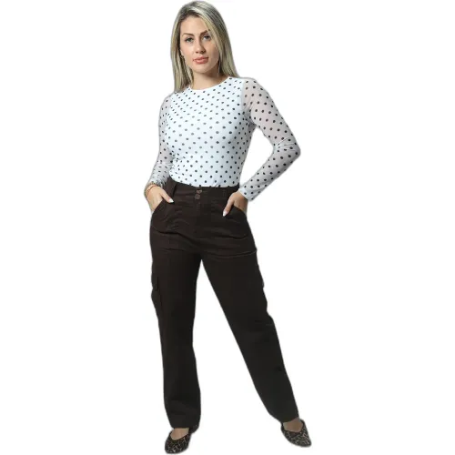 FORDAN JEANS Jogger Mujer 3988 Con Elastico Cintura - Cargo