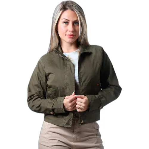 FORDAN JEANS Casaca Mujer 3994 Con Elastico Espalda Y Cortes Delantero