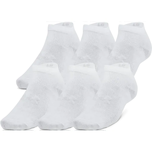 Under Armour Medias Cortas Training Unisex Adulto Essential Low Cut - 6 Pares