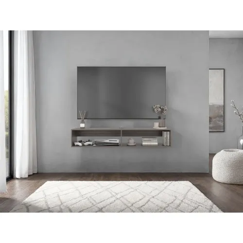 TUHOME Panel Tv 65 R-150 Avellana 26,5x150,0x32,0 Cm