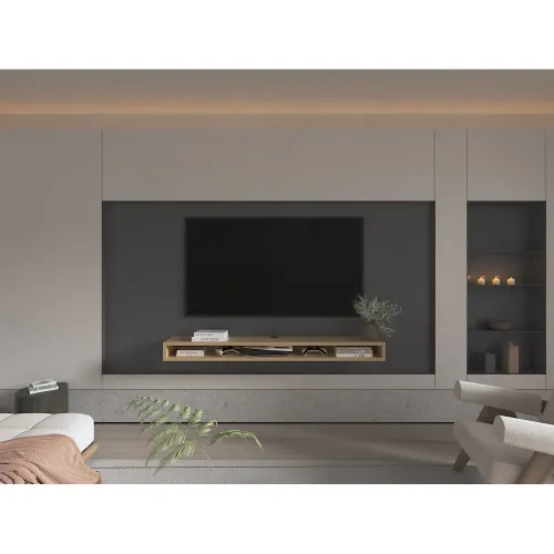 TUHOME Panel Tv75 Luft Fresno 15,0x180,0x29,6 Cm