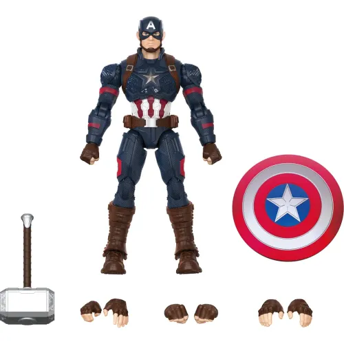 Avengers Kit Figura De Accion Armable Capitan America 94pz - Blokees