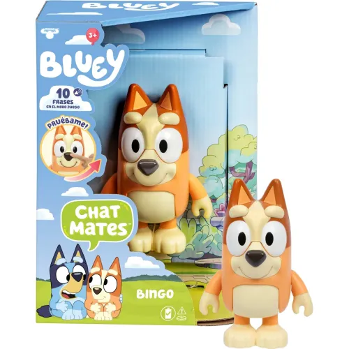 BLUEY Figura 15cm Bingo Con Sonidos