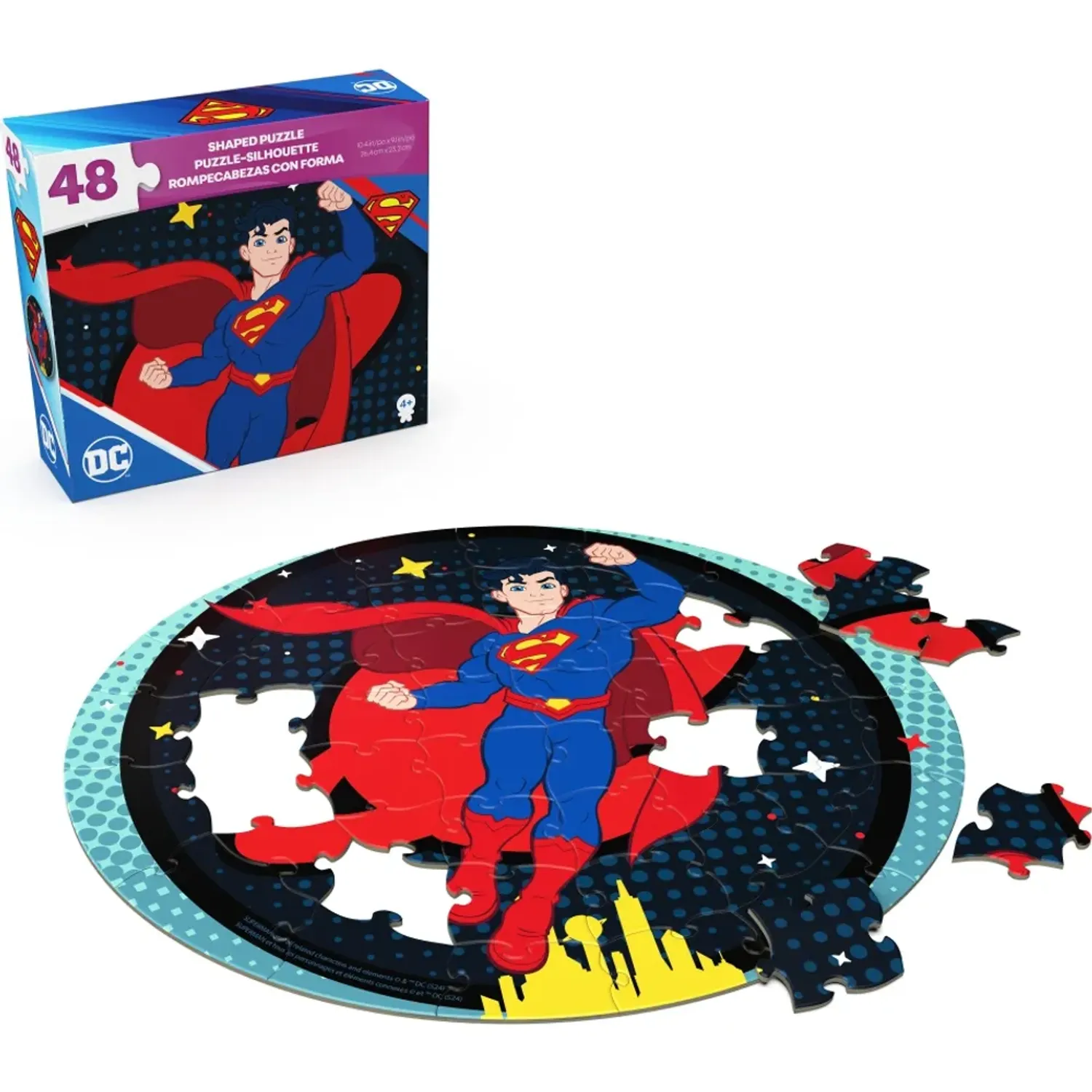DC COMICS Rompecabezas Dc Comics Dc 48pz color varios | Platanitos