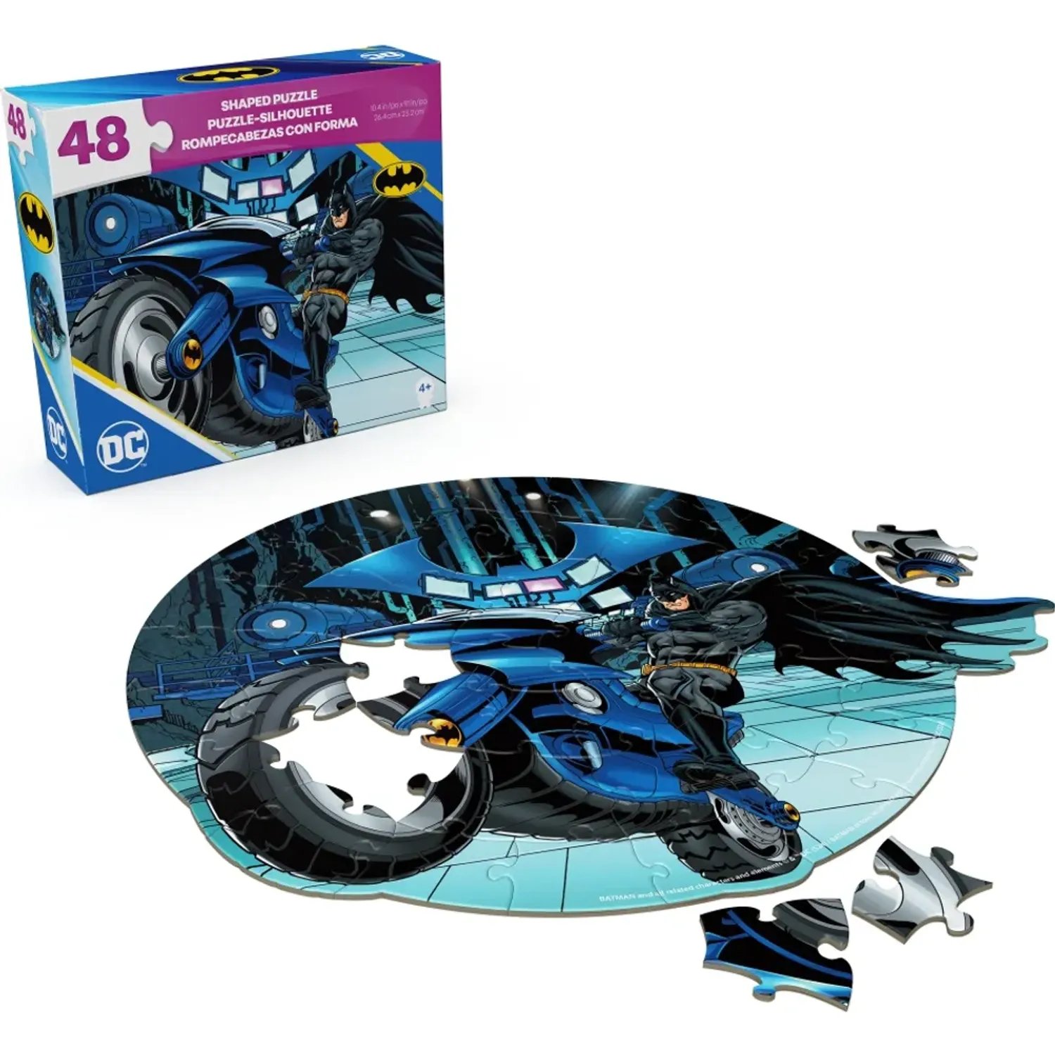 DC COMICS Rompecabezas Dc Comics Dc 48pz color varios | Platanitos