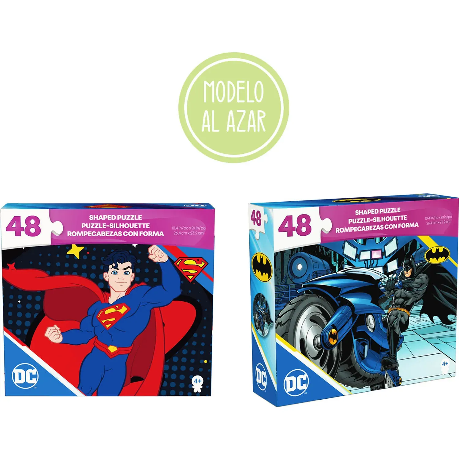 DC COMICS Rompecabezas Dc Comics Dc 48pz color varios | Platanitos