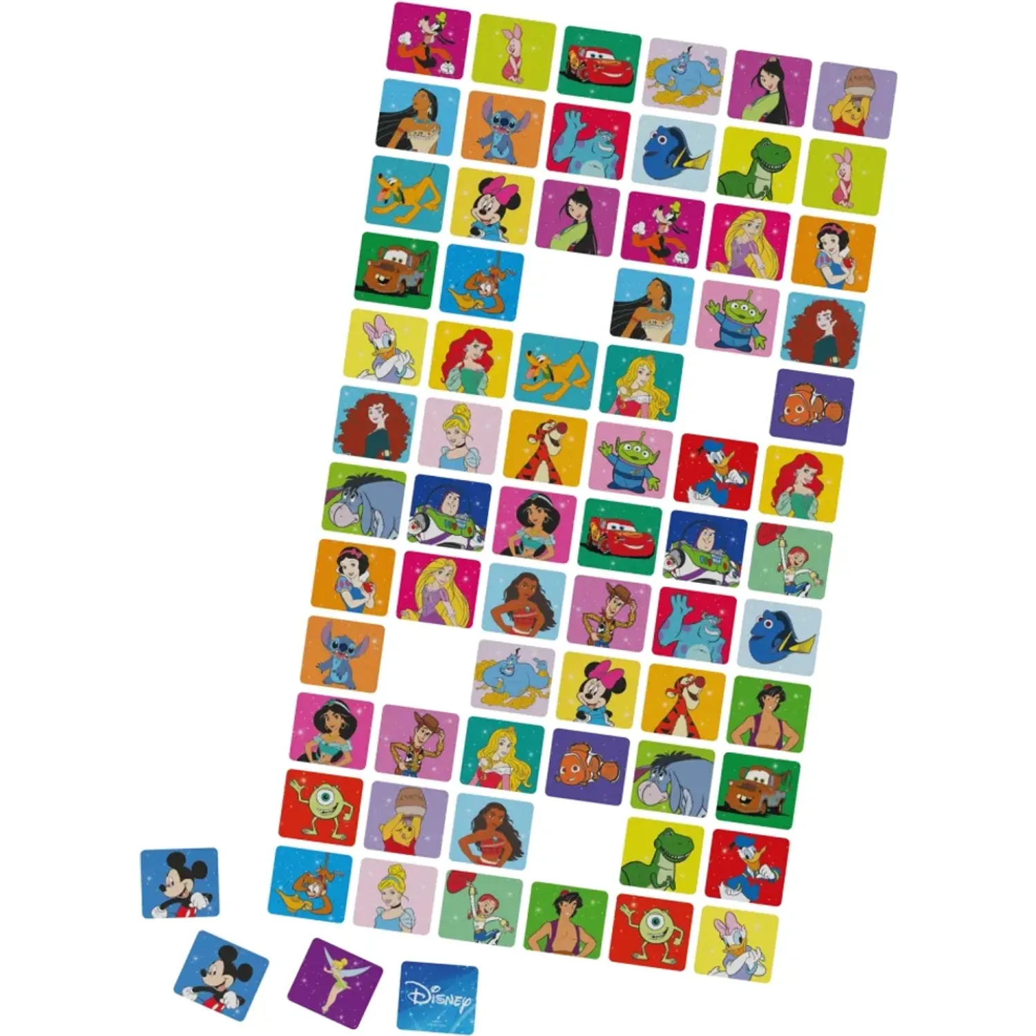 Disney Juego Disney De Memoria Disney color varios | Platanitos