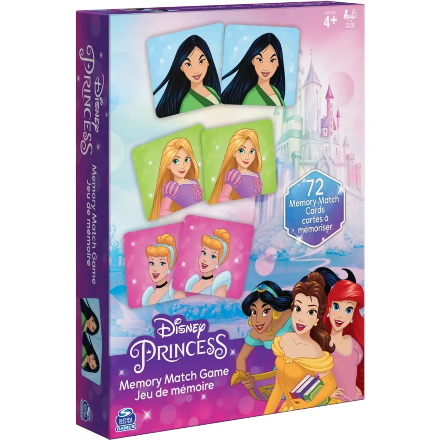 Disney Juego Disney De Memoria Princesas color varios | Platanitos