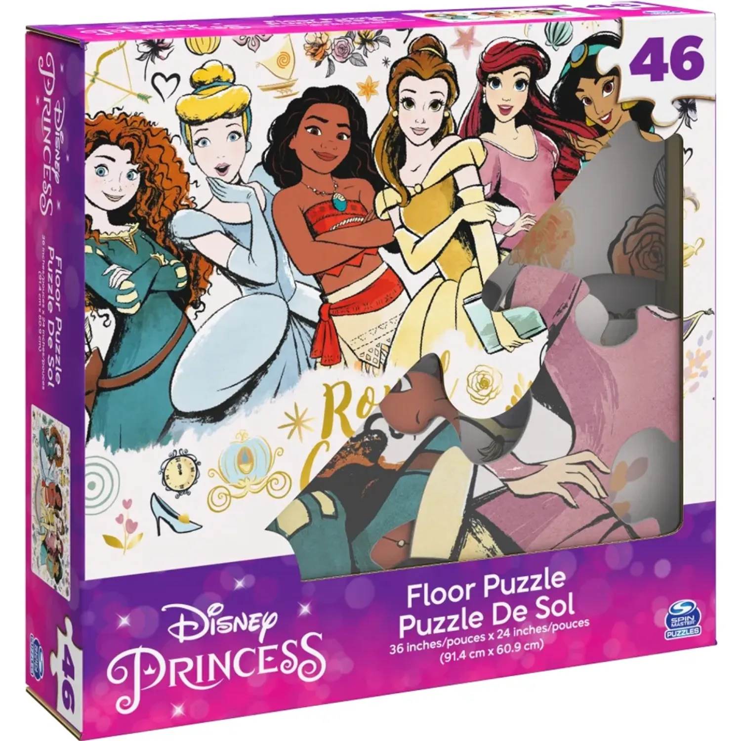 Disney Rompecabeza Disney De Piso 46pz Princesas color varios | Platanitos