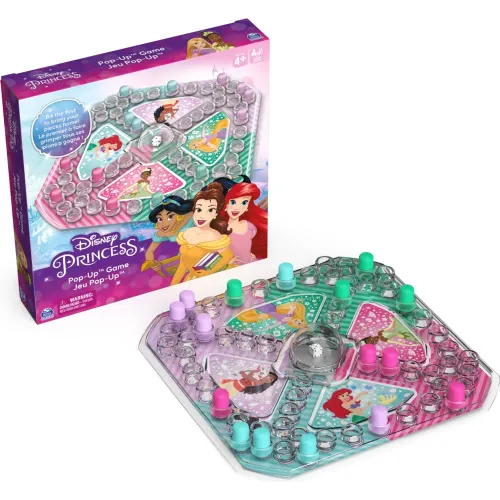 Disney Varios Juego De Mesa Ludo Princesas