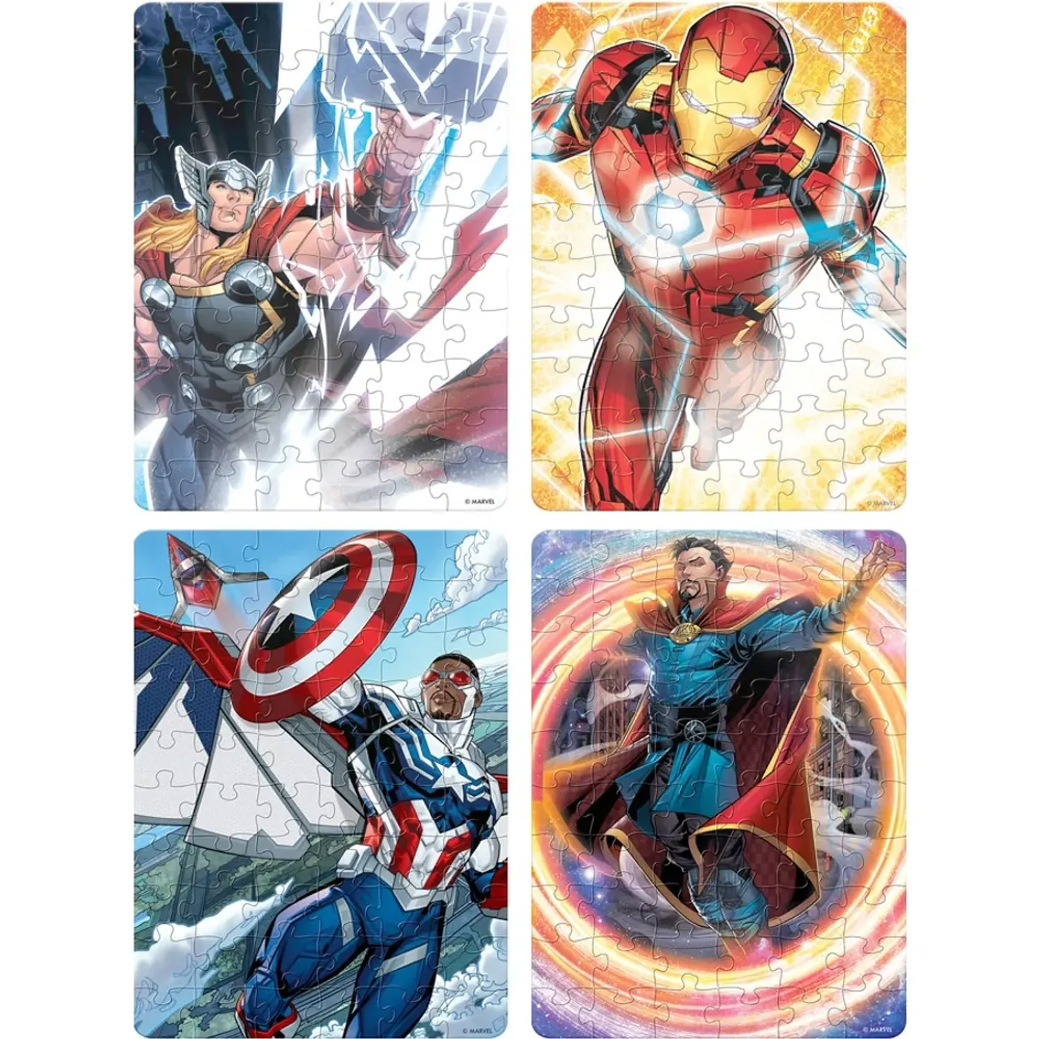 Rompecabezas Disney 4 En 1 color varios | Platanitos