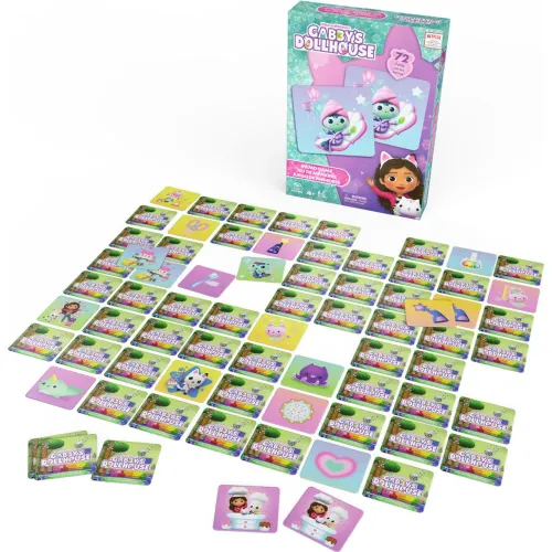 GABBYS DOLLHOUSE Juego De Memoria Gabbys Dollhouse