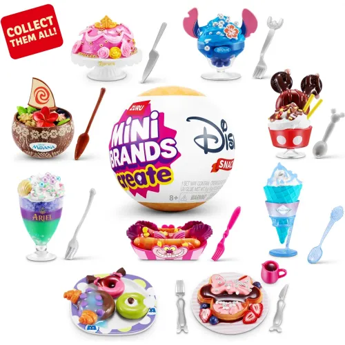 MINI BRANDS Capsula Sorpresa Create Colección Snacks Disney