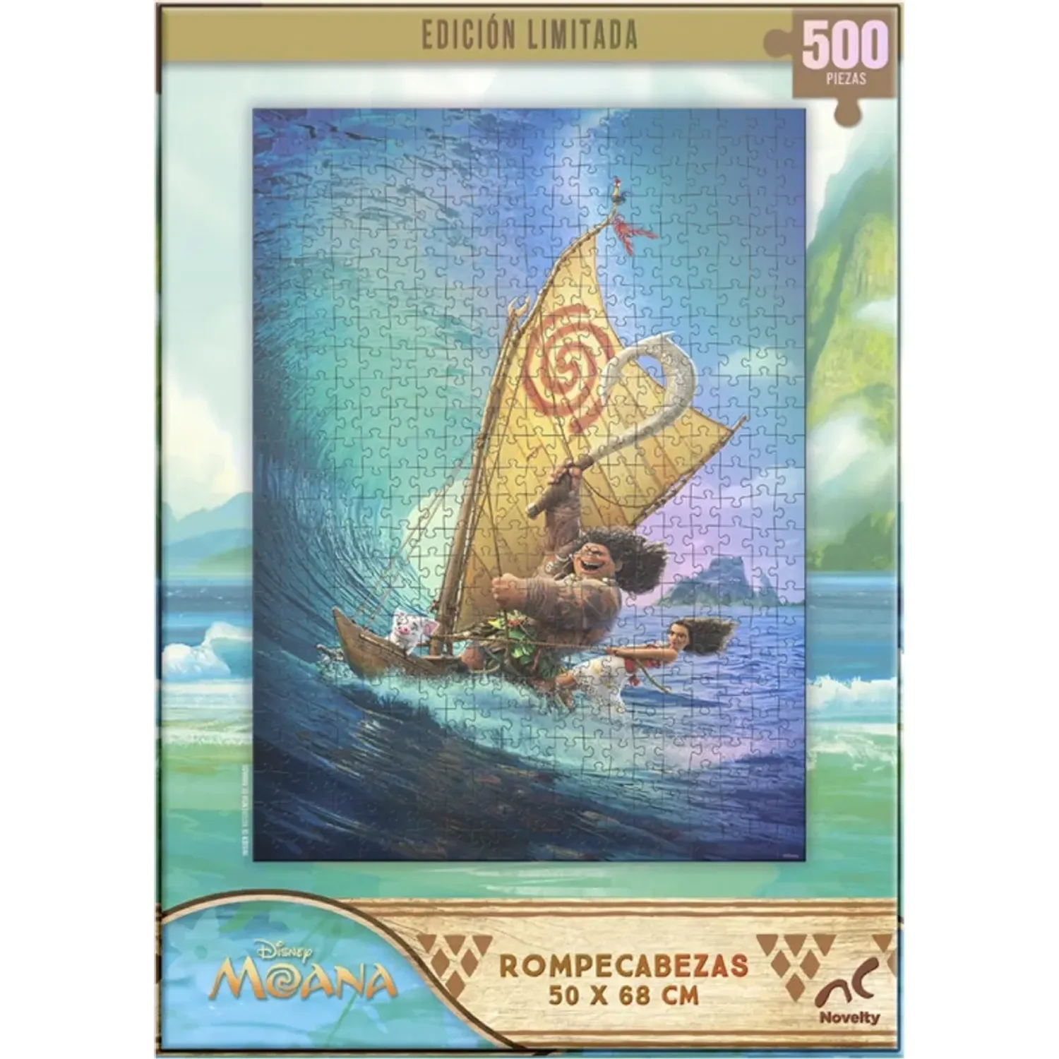 MOANA Rompecabezas Moana Moana 500pz color varios | Platanitos