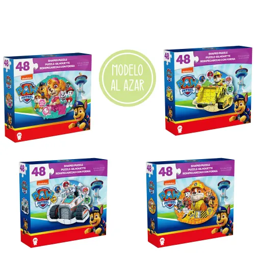 Rompecabezas Paw Patrol Paw Patrol 48pz color varios | Platanitos