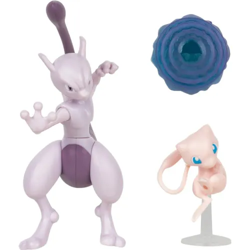POKEMON Pack X2 Figuras Mewtwo Y Mew