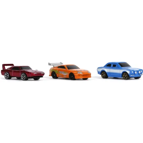 RAPIDOS Y FURIOSOS Pack X3 Vehículos De Juguetes Diecast 1.65plg B - Jada