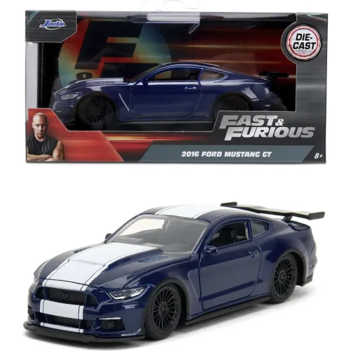 RAPIDOS Y FURIOSOS Auto Diecast Ford Mustang Gt350 2016 Escala 1:32 - Jada